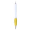 Nash recycled plastic ballpoint pen (blue ink) Standard | Yellow | No Branding | not available | not available