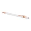Nanna ballpoint pen with rose gold finish (blue ink) Standard | White | No Branding | not available | not available