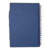Slate reusable soft cover notebook and pen set (black ink) Standard | Navy | No Branding | not available | not available