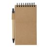 Flipper sticky notepad with ballpoint pen (black ink) Standard | Natural | Not applicable | No Branding | not available | not available