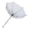 Niel 23" auto open recycled PET umbrella Standard | White | No Branding | not available | not available | not available
