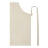 Nia 200 g/m² recycled cotton apron Solid black | not available