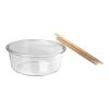 Vista 750 ml salad bowl Standard | Natural-Transparent | No Branding | not available | not available