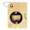 Levo bamboo bottle opener with level Standard | Natural | No Branding | not available | not available