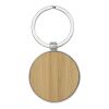 Nino bamboo round keychain Standard | Natural | Not applicable | No Branding | not available | not available