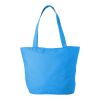 Panama zippered tote bag Standard | Process blue | No Branding | not available | not available | not available