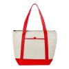 Lighthouse Cooler Tote Bag Standard | Natural-Red | not available | No Branding | not available | not available | not available