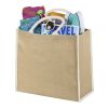 Harry coloured edge jute tote bag Standard | Natural-White | No Branding | not available | not available
