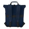 Joey 15” GRS recycled canvas rolltop laptop backpack 15L Standard | Deep blue | No Branding | not available | not available | not available