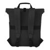 Joey 15” GRS recycled canvas rolltop laptop backpack 15L Standard | Solid black | not available | No Branding | not available | not available | not available