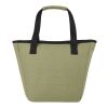 Joey 9-can GRS recycled canvas lunch cooler bag 6L Standard | Olive | not available | No Branding | not available | not available | not available