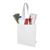 Madras Blend 140 g/m² GRS recycled cotton tote bag 7L Standard | White | not available | No Branding | not available | not available | not available
