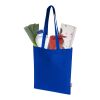 Madras Blend 140 g/m² GRS recycled cotton tote bag 7L Standard | Royal blue | Not applicable | No Branding | not available | not available | not available