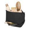 Trip Aware™ recycled travel toiletry bag 6L Standard | Solid black | not available | No Branding | not available | not available | not available