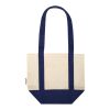 Sam 320 g/m² GRS recycled mini cotton tote bag Standard | Navy-Natural | No Branding | not available | not available | not available