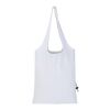 Madras Blend 140 g/m² GRS recycled foldable cotton tote bag 7L White