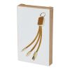 Bates wheat straw and cork 3-in-1 charging cable Standard | Natural | No Branding | not available | not available