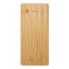 Tulda 10.000 mAh bamboo power bank Standard | Natural | No Branding | not available | not available