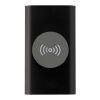 Juice 4000 mAh Type-C recycled aluminium wireless power bank Solid black | not available