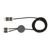 Alasia 5-in-1 recycled aluminium and plastic 150 cm data sync and 27W fast charge cable Standard | Black | Not applicable | No Branding | not available | not available