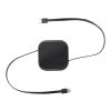 Gloas 5-in-1 recycled retractable data sync and 100W fast charge cable with smartphone tool kit Standard | Solid black | not available | No Branding | not available | not available