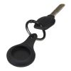 Nebula recycled plastic Find My tracking tag Solid black