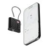 Xtorm Lock Tag TSA combination lock with location tracker Black