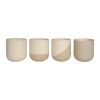 Originalhome Reclay 350 ml tea and matcha mug set	 White