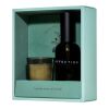 Wellmark 100 ml room spray and 70 ml Tender Affection candle gift set Green flash
