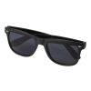 Sun Ray recycled plastic sunglasses Standard | Solid black | not available | No Branding | not available | not available