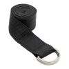 Virabha RPET yoga strap Standard | Solid black | No Branding | not available | not available | not available