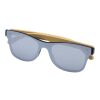 Tan sunglasses with bamboo temples Silver | not available