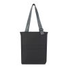 Aqua 14" GRS recycled water resistant laptop tote bag 14L Standard | Solid black | No Branding | not available | not available | not available