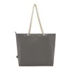 Panama GRS recycled beach cooler tote bag with cord handles Standard | Grey | No Branding | not available | not available