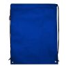 Evergreen GRS recycled non-woven drawstring bag 5L Standard | Royal blue | No Branding | not available | not available | not available