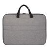 Libra 2-in-1 GRS recycled laptop case 3L Standard | Heather grey | No Branding | not available | not available | not available
