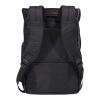 Rhine 15” GRS recycled rolltop backpack 18L Standard | Black | No Branding | not available | not available | not available