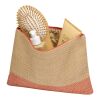 Rhythm straw paper zipped pouch 3L Brick