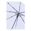 Agnes 21" foldable auto open RPET umbrella White