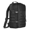 Halfar notebook backpack MOLLE black | Without Branding
