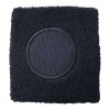 Hyper performance wristband Priority | Solid black | 1-color Screen Print | front | Ø 25 mm | not available