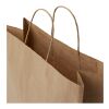 Kraft 80-90 g/m2 paper bag with twisted handles - large Kraft brown | not available | No Branding | not available | not available