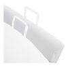 Kraft 90-100 g/m2 paper bag with flat handles - XX large white | No Branding | not available | not available