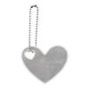 RFX™ H-12 heart reflective PVC hanger White | No Branding | not available | not available