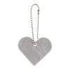RFX™ H-16 heart reflective PVC hanger White | No Branding | not available | not available