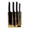 SCX.design K04 kitchen knives and cutting board set Brown | No Branding | not available | not available