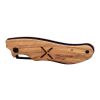 SCX.design T33 foldable olive wood knife Brown