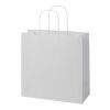 Kraft 120 g/m2 paper bag with twisted handles - X large White | Not applicable | No Branding | not available | not available