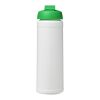 Baseline Plus 750 ml flip-lid sport bottle White-Green | not available | No Branding | not available | not available
