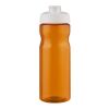 H2O Active® Eco Base 650 ml flip lid sport bottle Orange-White | not available | No Branding | not available | not available